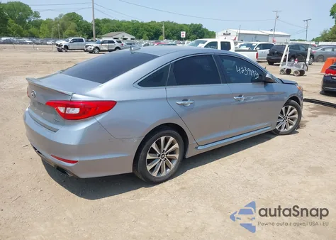2017 Hyundai Sonata Sport from USA, damaged, VIN 5NPE34AF4HH566247